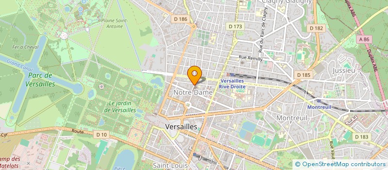 localisation de l'entreprise ASS SOEURS MARTIN CAFE EPICE 5 à VERSAILLES