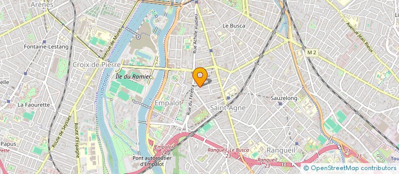 localisation de l'entreprise ASS SOIMEA à TOULOUSE