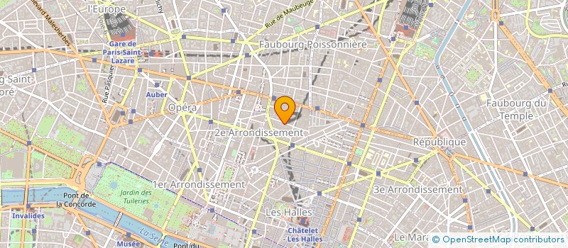 localisation de l'entreprise ASS SOIN DOMICILE PARIS CENTRE à PARIS