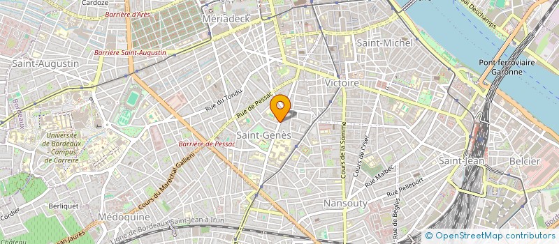 localisation de l'entreprise ASS SOLDATS DE FRANCE à BORDEAUX