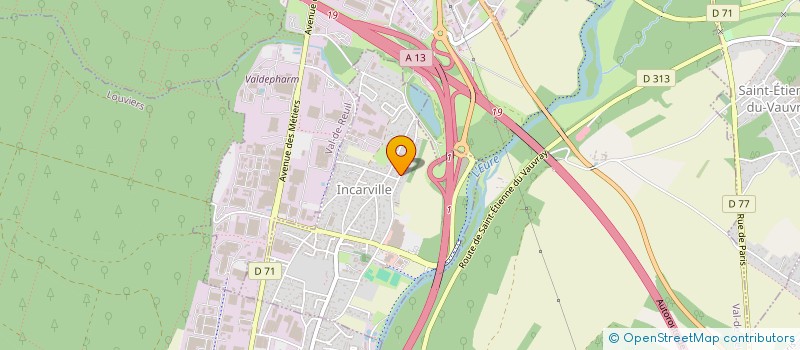 localisation de l'entreprise ASS SOLEIL D'AUTOMNE  INCARVILLE