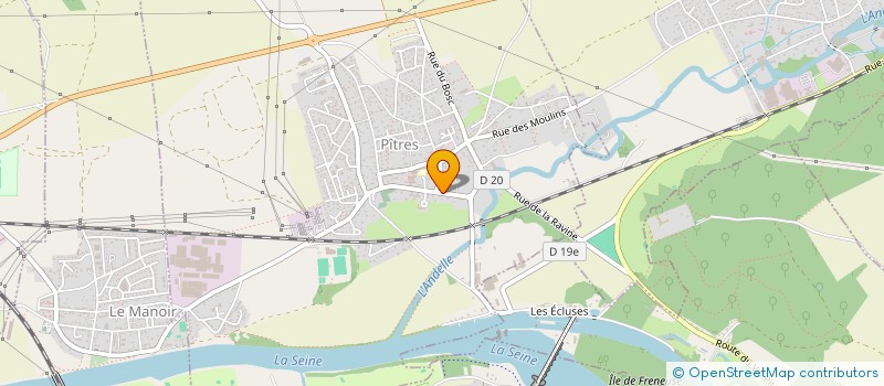 localisation de l'entreprise ASS SOLEIL MANDING  PITRES