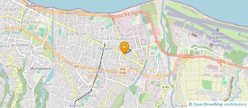localisation de l'entreprise ASS SOLEN EVA'RUN à SAINT-DENIS