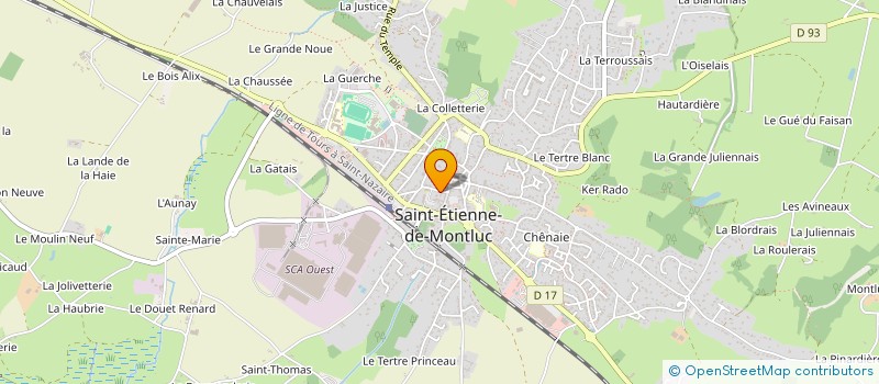 localisation de l'entreprise ASS SOLIDAR TRAVAILLEUR RECHERCHE EMPLOI à SAINT-ETIENNE-DE-MONTLUC
