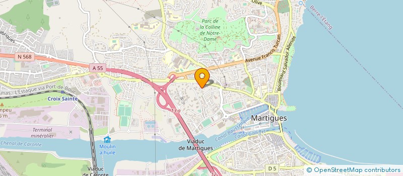 localisation de l'entreprise ASS SOLIDARIT TRAVAIL IMMIGRES MARTIGUES à MARTIGUES