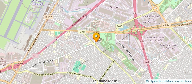 localisation de l'entreprise ASS SOLIDARITE ANGOLAISE FRANCE-TUZOLANA à LE BLANC-MESNIL