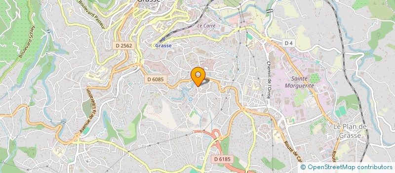 localisation de l'entreprise ASS SOLIDARITE HARKIS à GRASSE