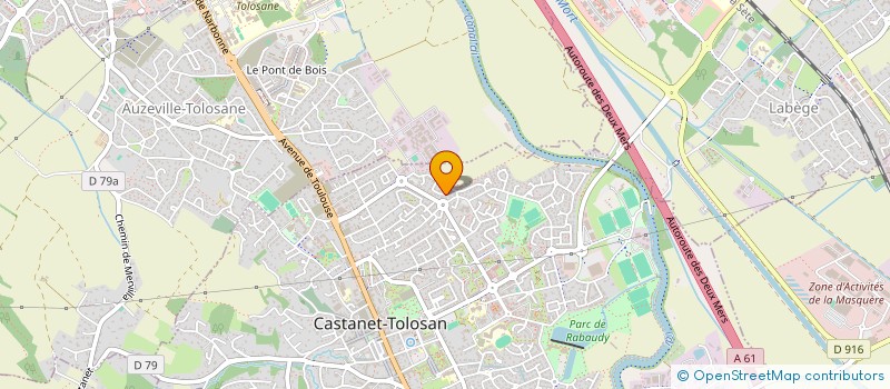 localisation de l'entreprise ASS  SOLIDARITE INTERCOMMUNAUTAIRE à CASTANET-TOLOSAN