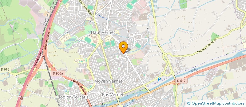 localisation de l'entreprise ASS SOLIDARITE JEUNESSE ROUSSILLON  PERPIGNAN