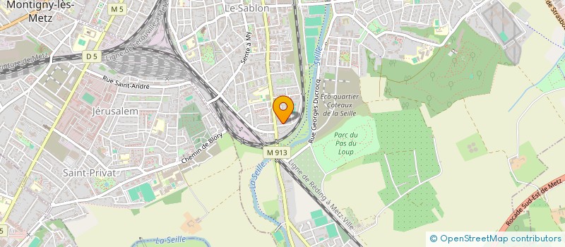 localisation de l'entreprise ASS SOLIDARITE MUSIQUE ET CULTURE TURQUE  METZ