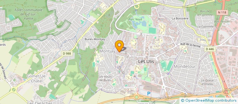 localisation de l'entreprise ASS SOLIDARITE SENEGAL MONDE à LES ULIS