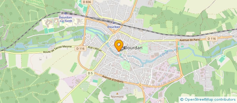 localisation de l'entreprise ASS SOLIDARITE TRAVAIL IMMIGRES DOURDAN  DOURDAN