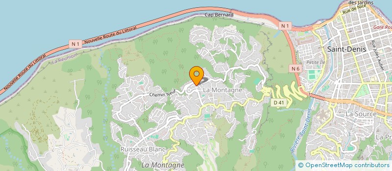 localisation de l'entreprise ASS SOLIDARITER JEUNES MONTAGNARD à SAINT-DENIS