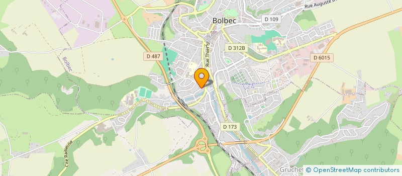 localisation de l'entreprise ASS. SOLIDARITES BURKINA FASO  BOLBEC