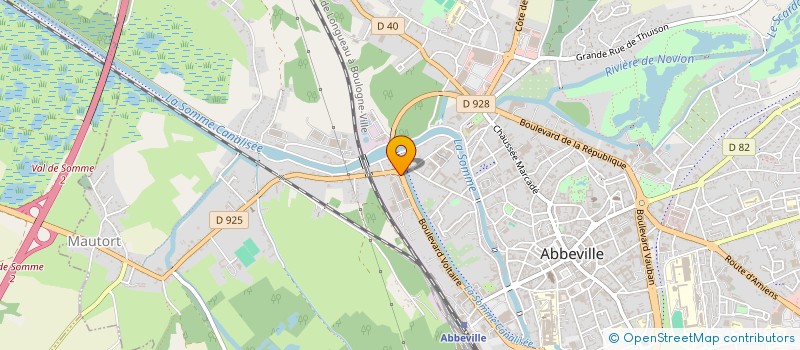 localisation de l'entreprise ASS SOMME MULTI ACTIVITES  ABBEVILLE