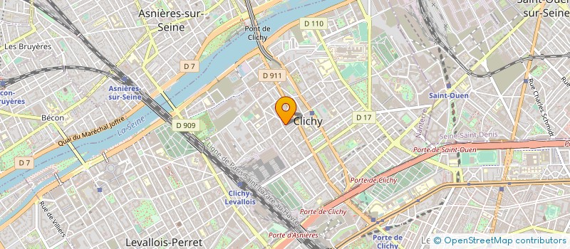 localisation de l'entreprise ASS SON PAROLE SOLIDAIRE AMERIQUE LATINE à CLICHY