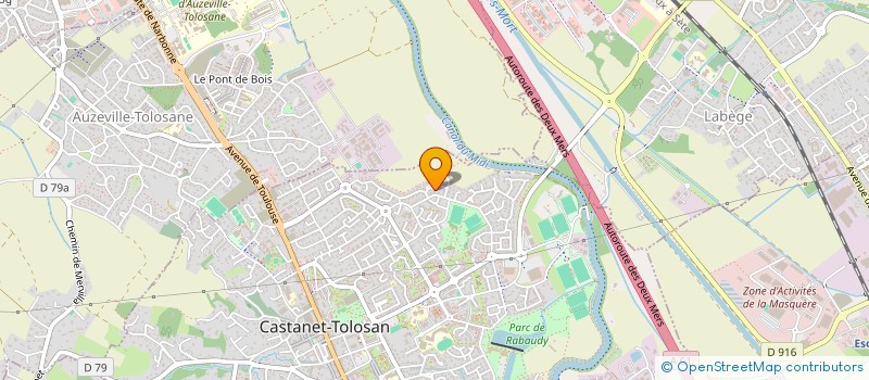 localisation de l'entreprise ASS SONS ET IMAGES D'AILLEURS à CASTANET-TOLOSAN