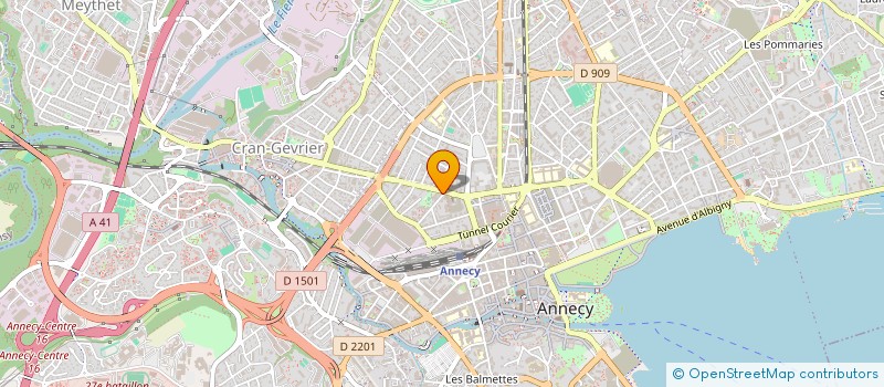 localisation de l'entreprise ASS SOPHROLOGIE CAYCEDIENNE à ANNECY