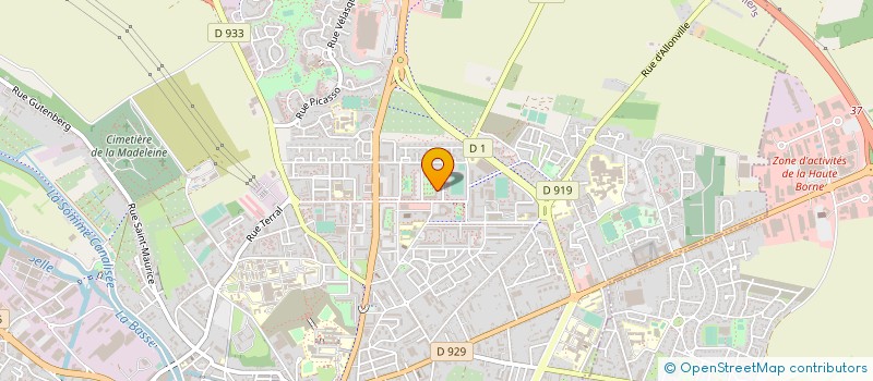 localisation de l'entreprise ASS SOS FEMMES ALCOOL  AMIENS