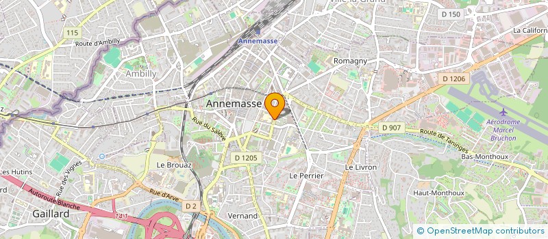 localisation de l'entreprise ASS SOU DES ECOLES LAIQUES D ANNEMASSE à ANNEMASSE