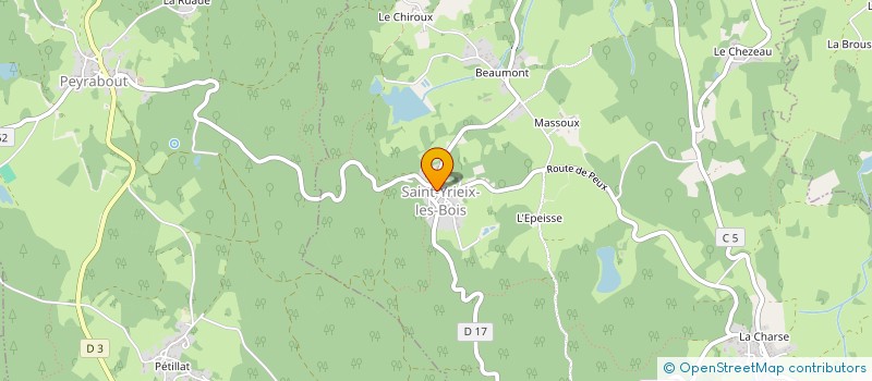 localisation de l'entreprise ASS SOUS PARSAT PATRIMOINE ET TOURISME à SOUS-PARSAT