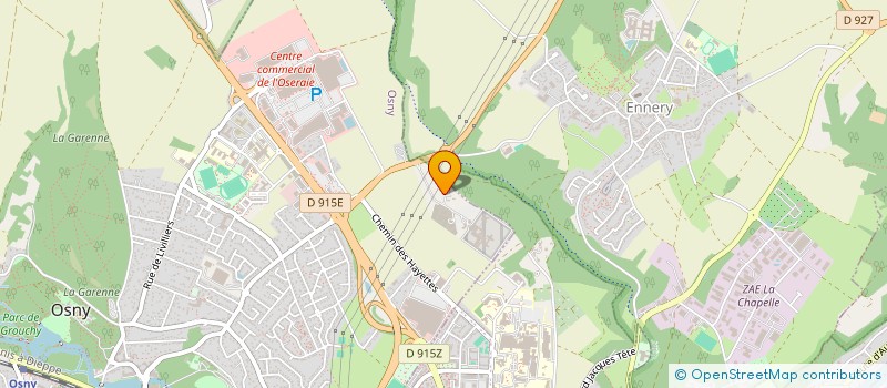 localisation de l'entreprise ASS SOUTI DEVEL ACTION SOCIO CULTU SPORT  OSNY