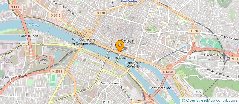 localisation de l'entreprise ASS SOUTIEN ACTION ORIGIN PROMO EMPLOI à ROUEN