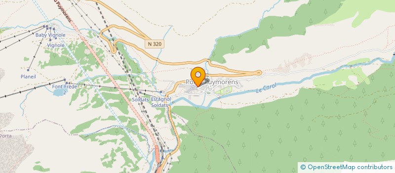 localisation de l'entreprise ASS SOUTIEN AIDE PERSONNES AGEES ASAPA  DORRES