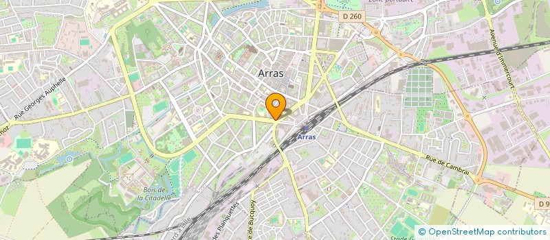 localisation de l'entreprise ASS SOUTIEN CATECHISTE ARRAS à ARRAS