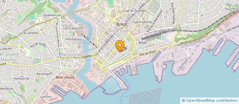 localisation de l'entreprise ASS SOUTIEN COMMUN MONASTIQUES PROTESTAN à BREST