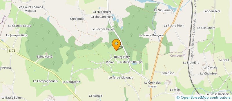 localisation de l'entreprise ASS SOUTIEN DEMANDEURS EMPLOI  CUGUEN