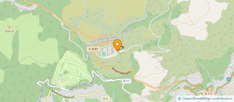 localisation de l'entreprise ASS SOUTIEN DEVEL ACTION SOCIO CULT SPOR à GRASSE