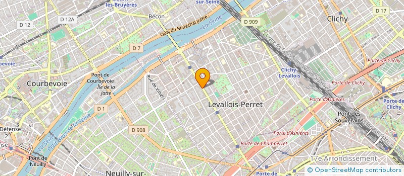 localisation de l'entreprise ASS SOUTIEN PROTECTION CIVILE LEVALLOIS à LEVALLOIS-PERRET