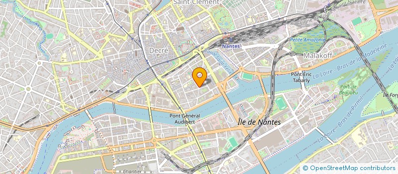 localisation de l'entreprise ASS SPACE INVADERS  NANTES