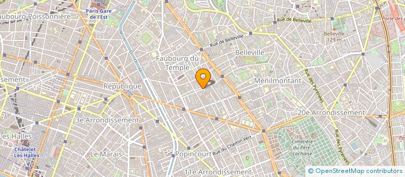 localisation de l'entreprise ASS SPECTACLE VIVANT à PARIS