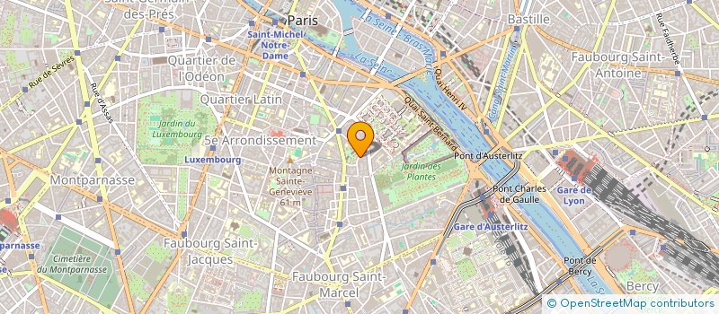 localisation de l'entreprise ASS SPIRULA CENTRE D'ECOUTE PARISIEN  PARIS