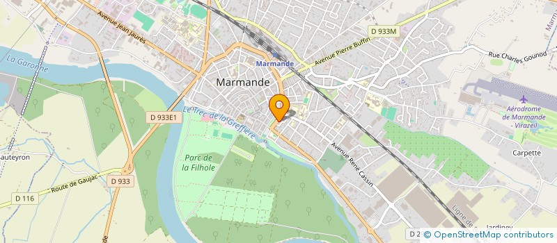 localisation de l'entreprise ASS SPORT ADAPTE MARMANDAIS  MARMANDE