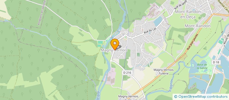 localisation de l'entreprise ASS SPORT BERTRAND FAURE VETOQ à MAGNY-VERNOIS