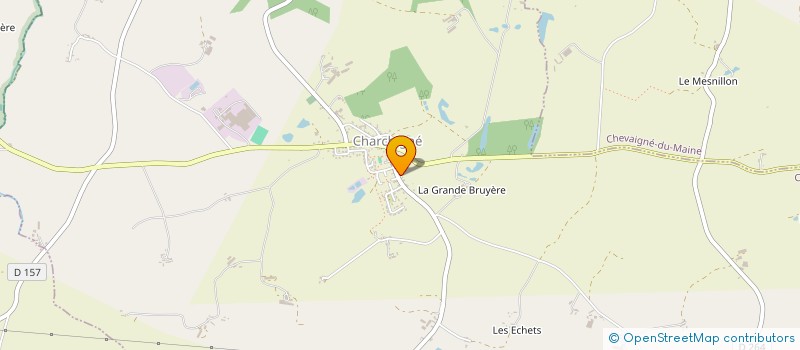 localisation de l'entreprise ASS SPORT CHARCHIGNE CHEVAIGNE LE RIBAY  CHARCHIGNE