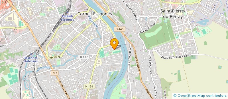 localisation de l'entreprise ASS SPORT CORBEIL-ESSONNES CYCLISME à CORBEIL-ESSONNES