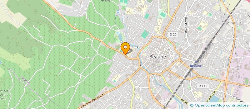 localisation de l'entreprise ASS SPORT CULTUR LYC AGRIC VITIC BEAUNE à BEAUNE