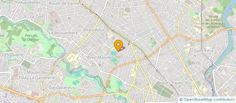 localisation de l'entreprise ASS SPORT CULTUR MINISTERE AFFAIR ETRANG à NANTES