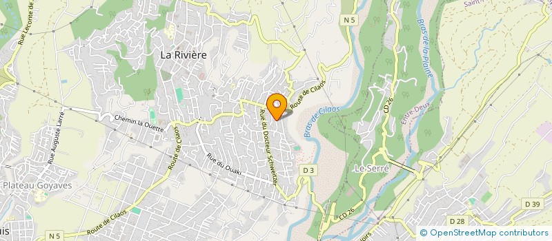 localisation de l'entreprise ASS SPORT CULTURE AVENIR JEUNESSE VERVAL à SAINT-LOUIS