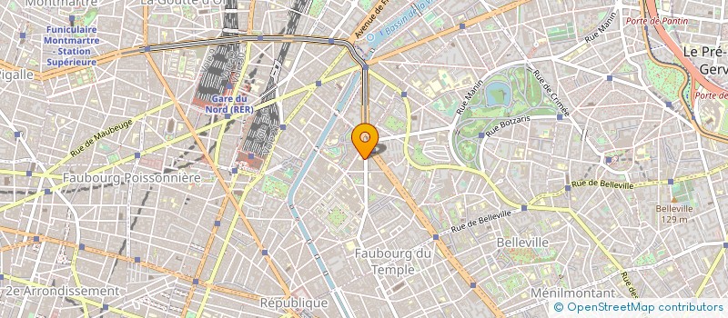 localisation de l'entreprise ASS SPORT CULTURE VELLEFAUX à PARIS