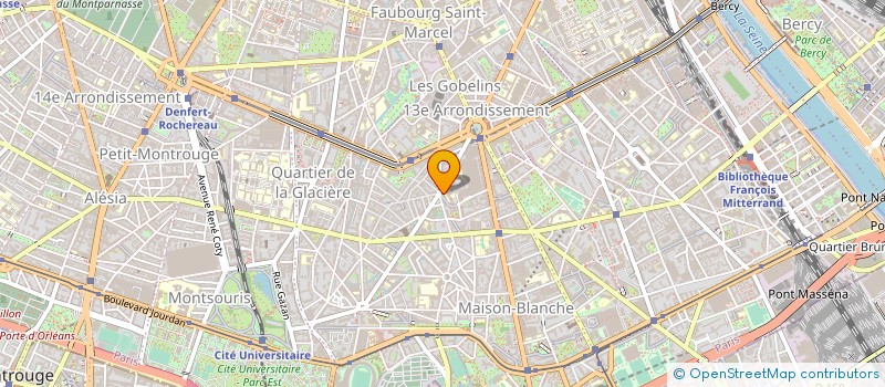 localisation de l'entreprise ASS SPORT CULTURELLE ST VINCENT DE PAUL  PARIS