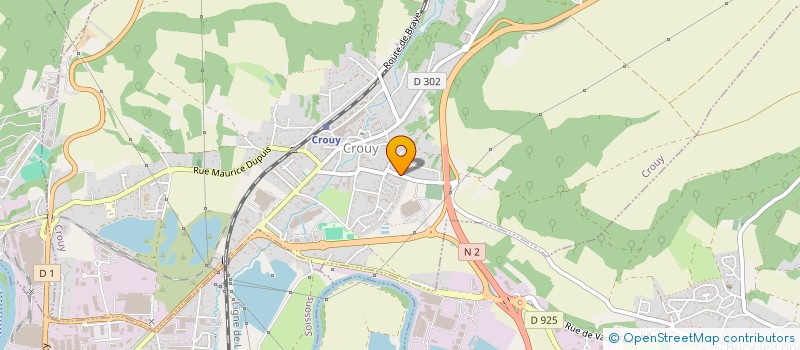 localisation de l'entreprise ASS SPORT DETENTE CULTURE à SOISSONS