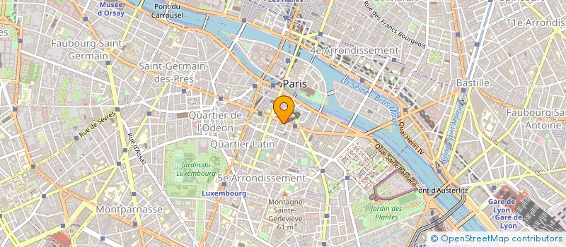 localisation de l'entreprise ASS SPORT ECOLE SPECIALE TRAVAUX PUBLICS  PARIS