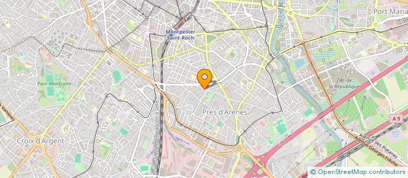 localisation de l'entreprise ASS SPORT EQUI-FIT à MONTPELLIER