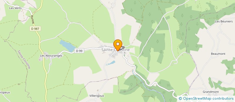 localisation de l'entreprise ASS SPORT ESPINASSE ST JULIEN à ESPINASSE