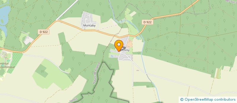 localisation de l'entreprise ASS SPORT ET JEUNESSE D'ERMENONVILLE  ERMENONVILLE